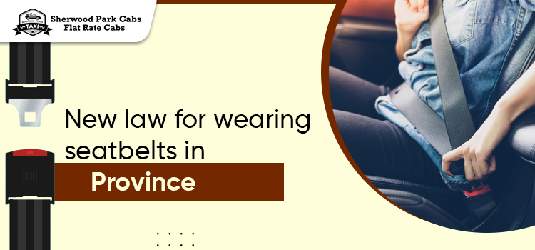 Proper detailed information about the new seat belt law for taxis